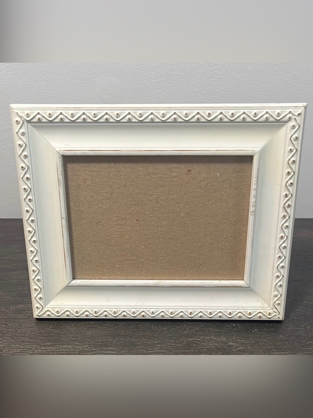 White 5x7 Photo Picture Frame